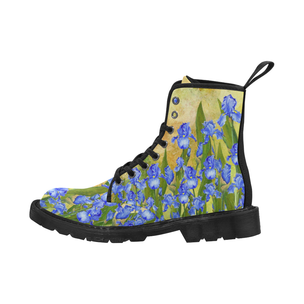 Iris - Canvas Boots - Little Goody New Shoes Australia