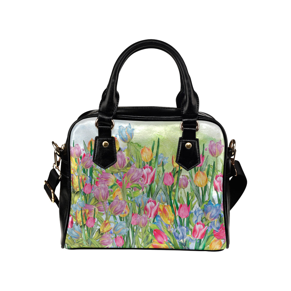 Tulips - Shoulder Handbag - Little Goody New Shoes Australia