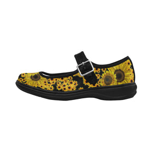 Sunflowers - Mary Jane Shoes - Little Goody New Shoes Australia