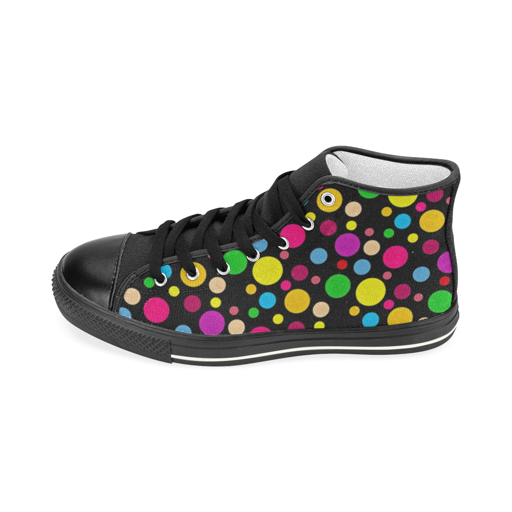Spots - High Top Shoes - Little Goody New Shoes Australia