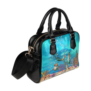 Mermaid - Shoulder Handbag - Little Goody New Shoes Australia