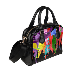 Paint Run - Shoulder Handbag - Little Goody New Shoes Australia