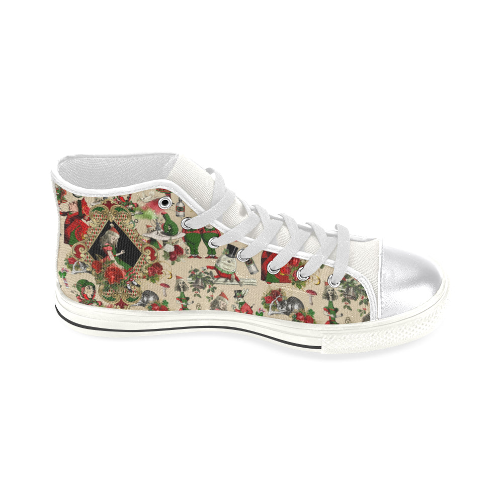 Xmas Alice - High Top Shoes - Little Goody New Shoes Australia