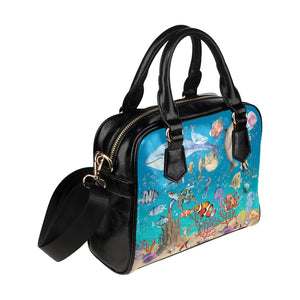 Underwater - Shoulder Handbag - Little Goody New Shoes Australia