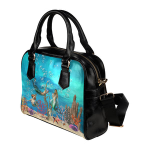 Mermaid - Shoulder Handbag - Little Goody New Shoes Australia