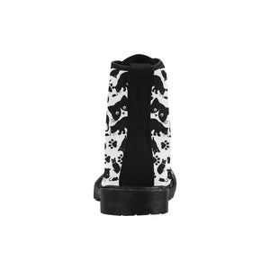 Black Cat - Canvas Boots - Little Goody New Shoes Australia