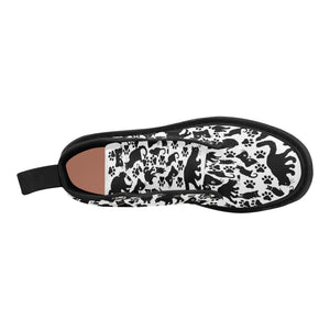 Black Cat - Canvas Boots - Little Goody New Shoes Australia