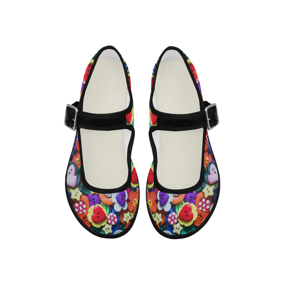 Buttons - Mary Jane Shoes - Little Goody New Shoes Australia