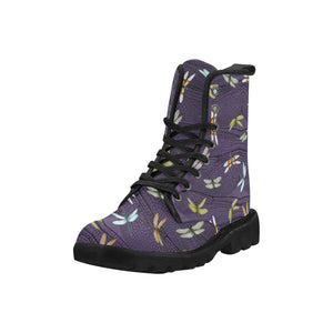 Dragonfly - Canvas Boots - Little Goody New Shoes Australia