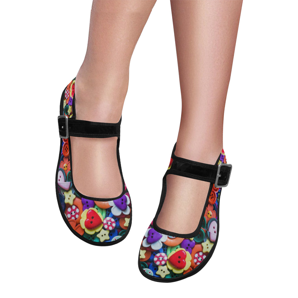 Buttons - Mary Jane Shoes - Little Goody New Shoes Australia