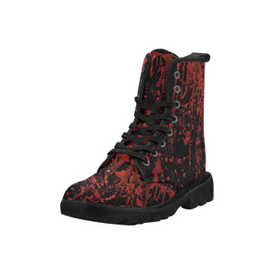 Blood - Canvas Boots