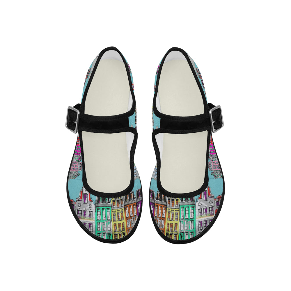 Canal Houses - Mary Jane Shoes - Little Goody New Shoes Australia