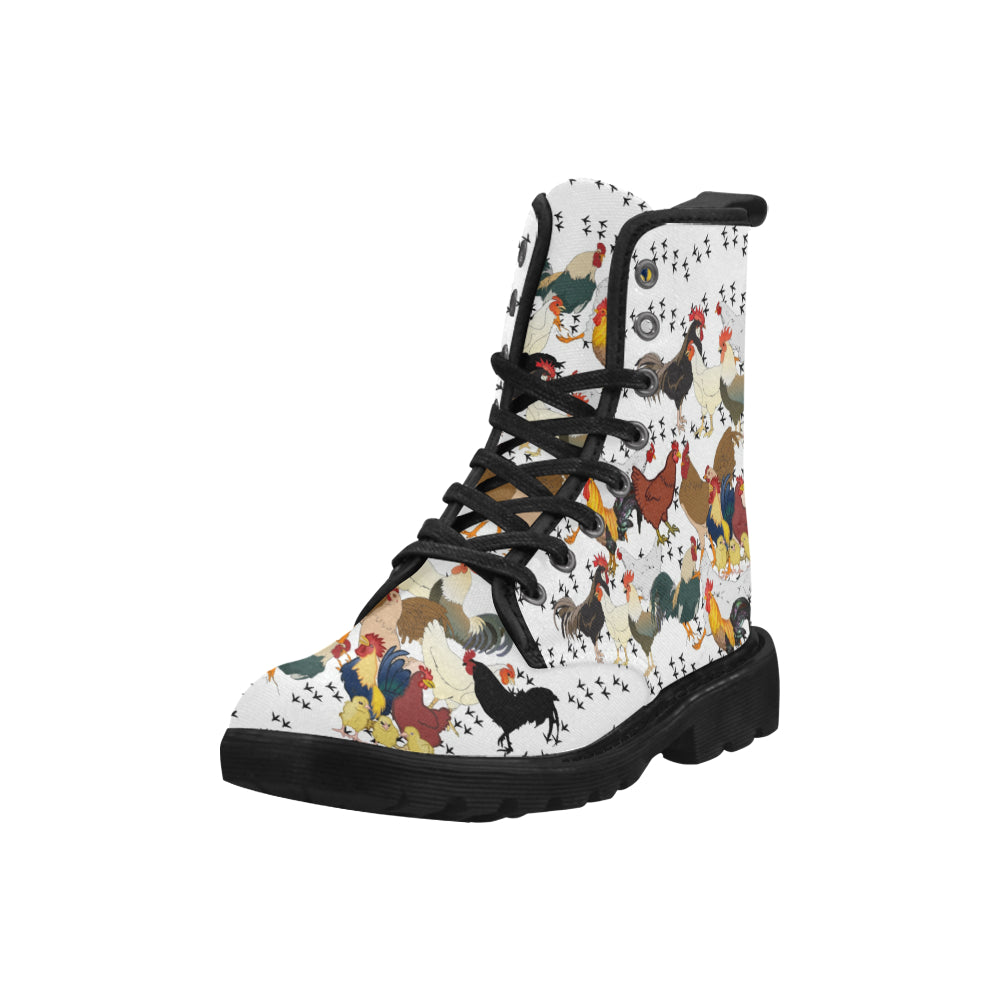 Chicken - Canvas Boots - Little Goody New Shoes Australia