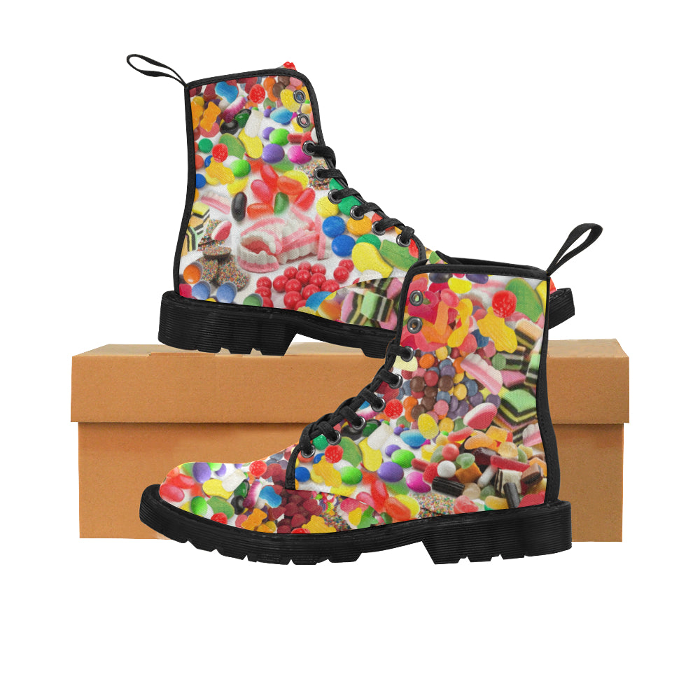 Lollies - Canvas Boots - Little Goody New Shoes Australia