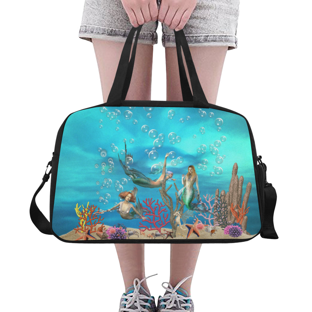 Mermaid - Travel Bag - Little Goody New Shoes Australia