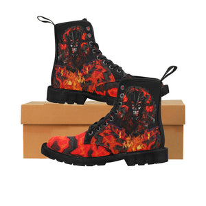 Lava - Canvas Boots - Little Goody New Shoes Australia