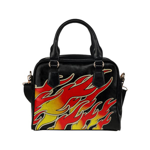 Flames - Shoulder Handbag - Little Goody New Shoes Australia