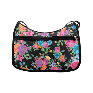 Bright Floral - Crossbody Handbag - Little Goody New Shoes Australia