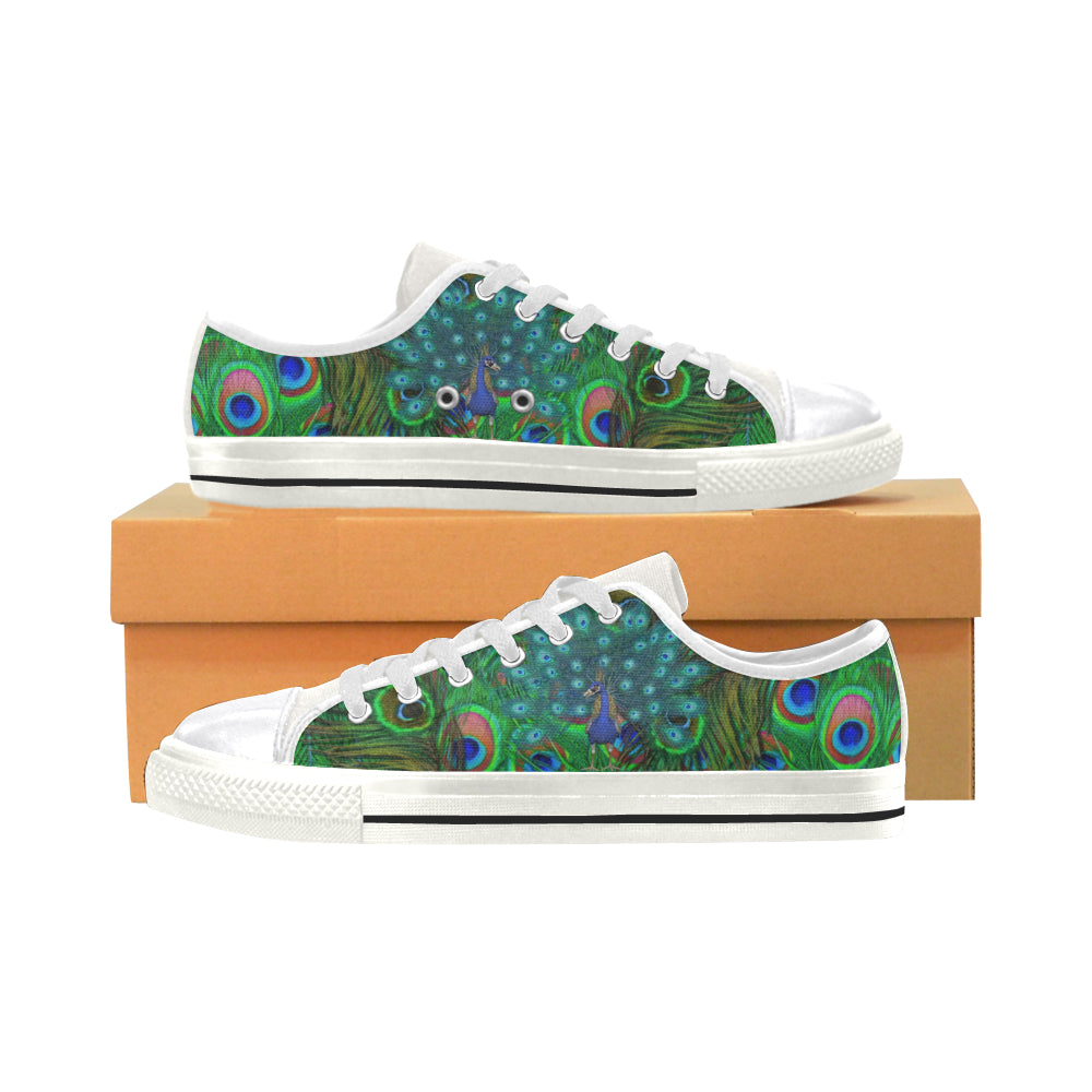 Peacock Low Top Shoes