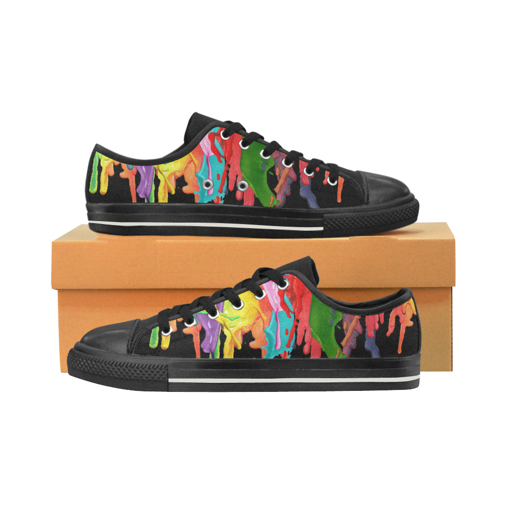 Paint Run - Low Top Shoes - Little Goody New Shoes Australia