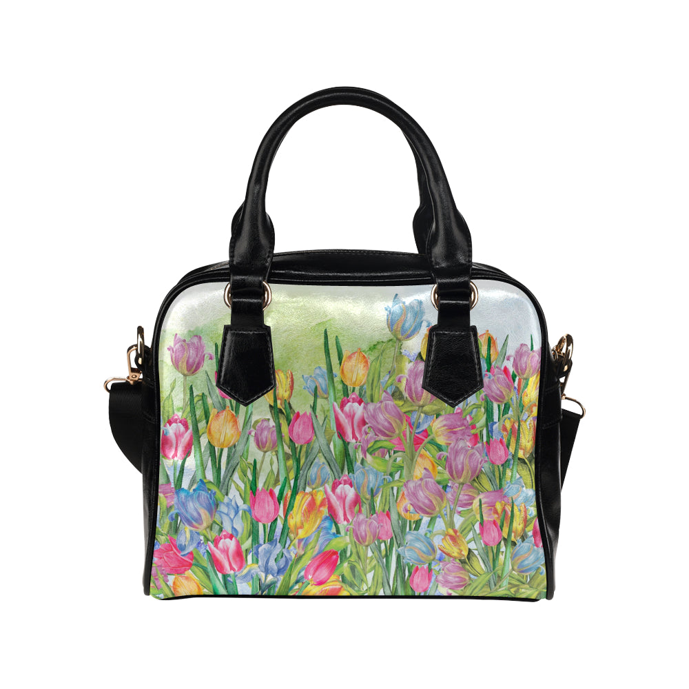 Tulips - Shoulder Handbag - Little Goody New Shoes Australia