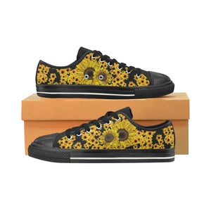 Sunflowers - Low Top Shoes - Little Goody New Shoes Australia