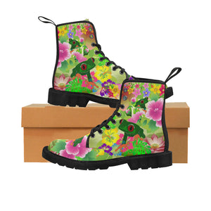 Frog - Canvas Boots - Little Goody New Shoes Australia