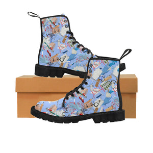 Nurse - Canvas Boots - Little Goody New Shoes Australia