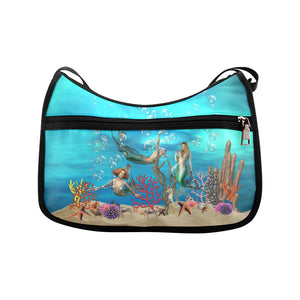 Mermaid - Crossbody Handbag - Little Goody New Shoes Australia