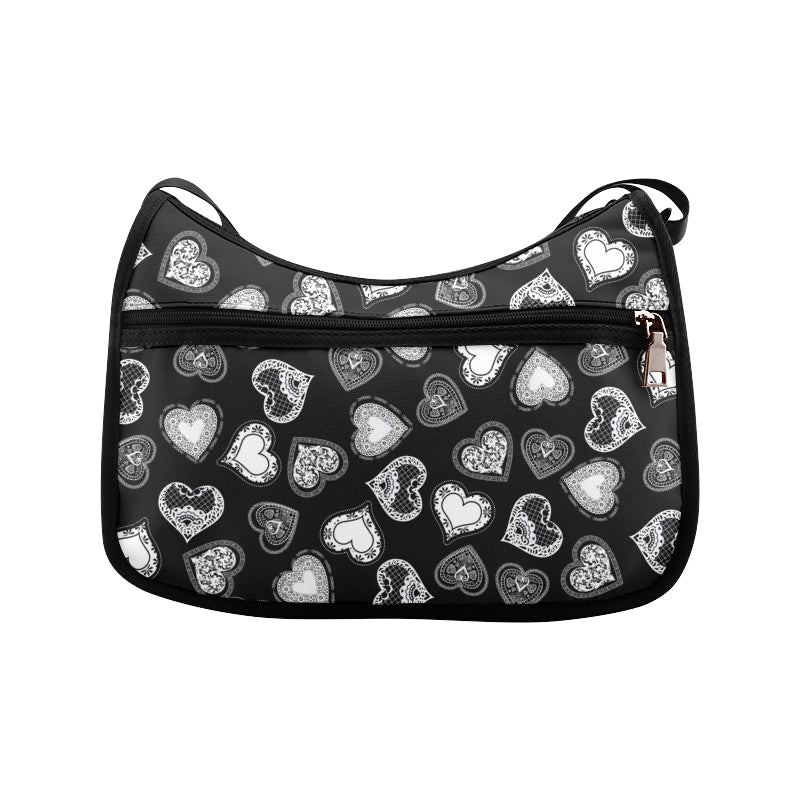 Lace Hearts - Crossbody Handbag - Little Goody New Shoes Australia