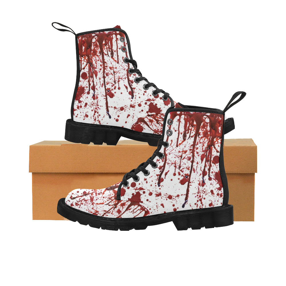 Blood - Canvas Boots - Little Goody New Shoes Australia