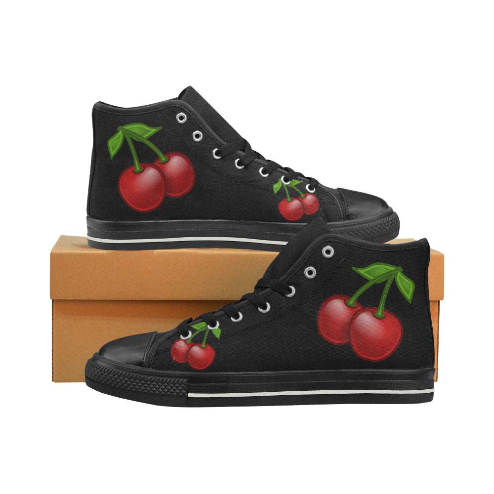 Cherry - High Top Shoes - Little Goody New Shoes Australia