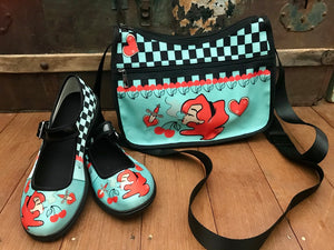 Smokin' Redhead - Crossbody Handbag - Little Goody New Shoes Australia