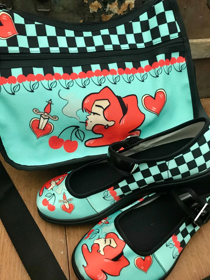 Smokin' Redhead - Crossbody Handbag - Little Goody New Shoes Australia