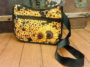 Sunflowers - Crossbody Handbag - Little Goody New Shoes Australia